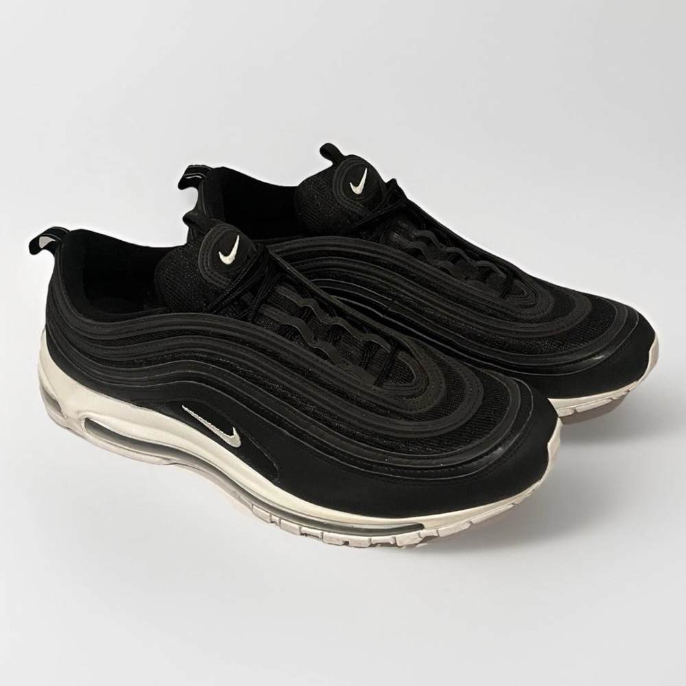 Men’s Nike Air Max 97 Black / White Shoes 921826-001 Running Size 15 Rare